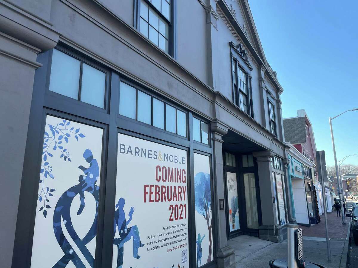 Barnes & Noble plans to open in February 2021 a store at 76 Post Road E., in downtown Westport, Conn.