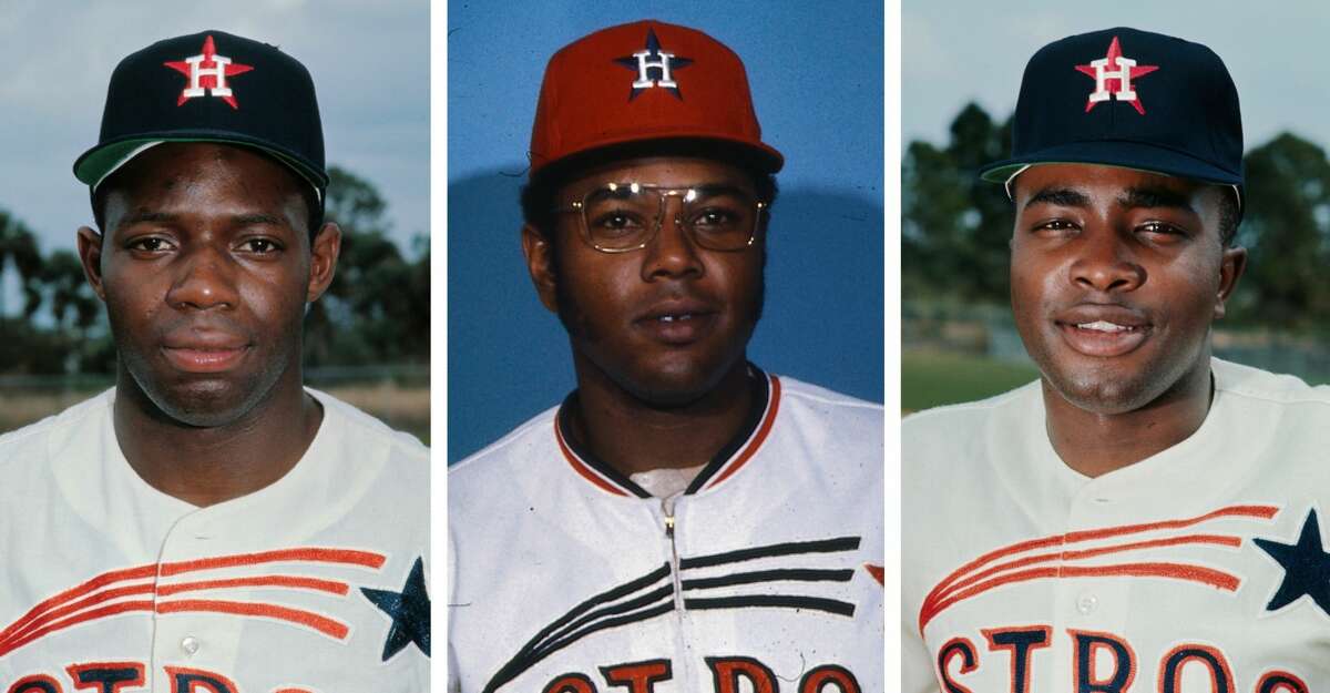 Houston Astros legends (from left) Jimmy Wynn, Bob Watson and Joe Morgan all died in 2020.