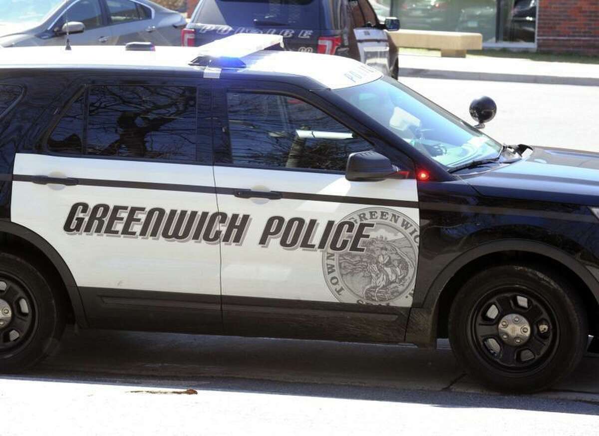 A Greenwich police car