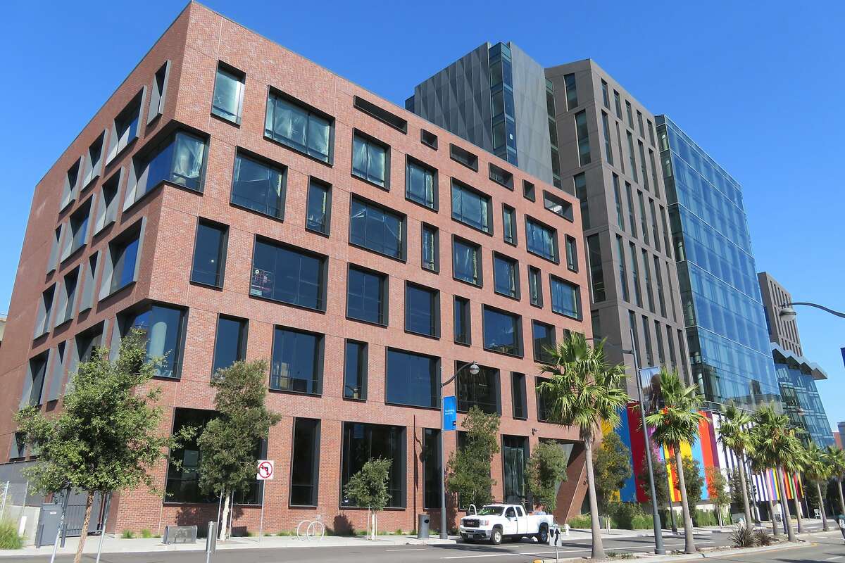 Dropbox’s headquarters are in Mission Bay’s four-building Exchange complex.