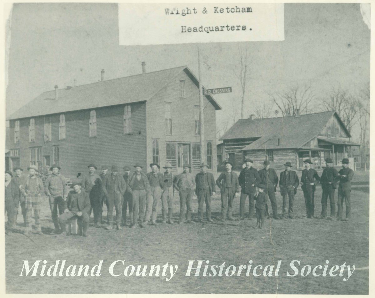 A Window into Midland's Past: Ketcham, Wright were county lumbermen - Vimarsana News