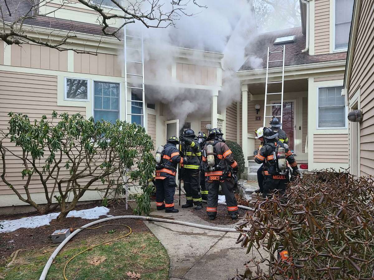 One person 'critical' after Danbury townhouse fire