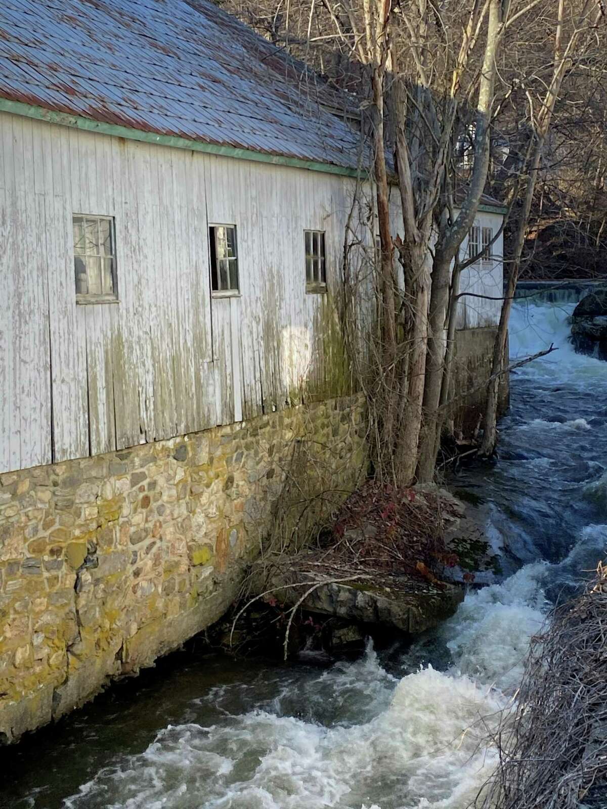 The East Aspetuck River winds through the hills of Greater New Milford, including through the village of New Preston near New Preston Hill Road.