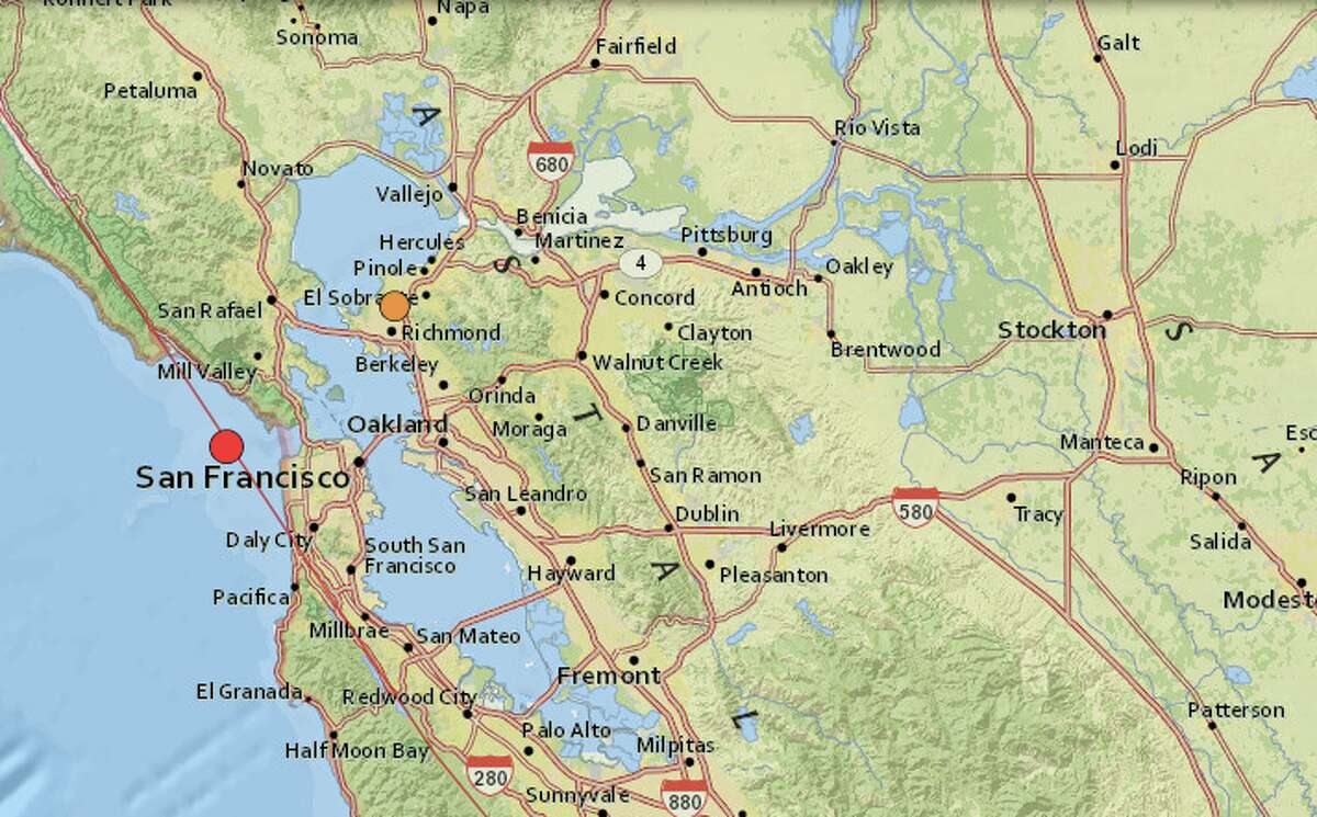 Two earthquakes struck the Bay Area on Thursday, Dec. 31, 2020.