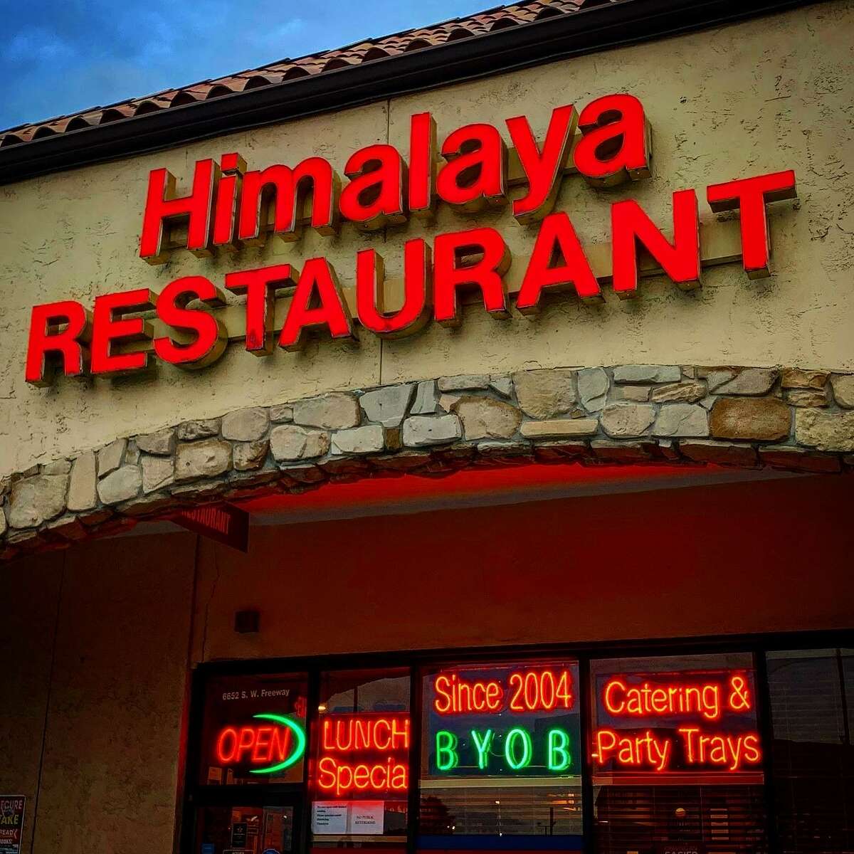 Himalaya is located in a strip center in Houston's Ghandi district.