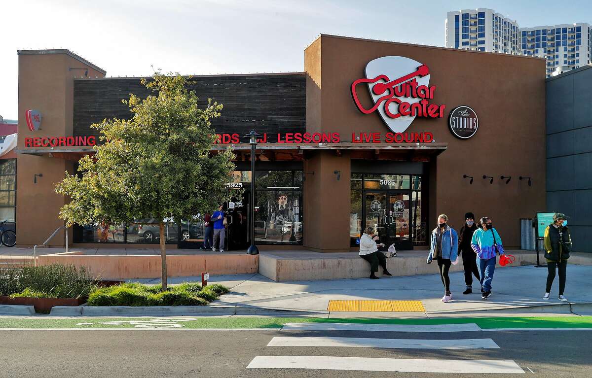 Guitar Center, which has a store in Emeryville, filed for Chapter 11 bankruptcy in November but exited on Dec. 22 after restructuring its debt. It continued to honor gift cards during its brief stay in bankruptcy.
