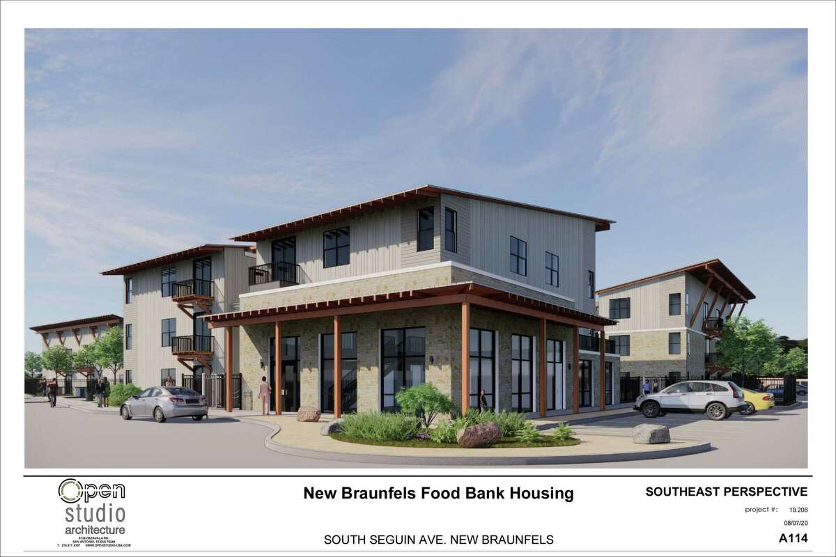 The San Antonio Food Bank is planning to build a small housing complex at its New Braunfels Food Bank branch.