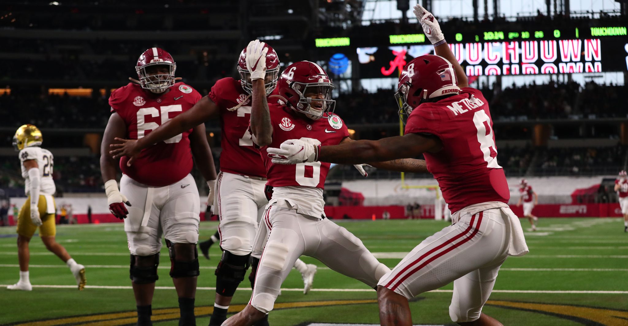 Mac Jones made history for Alabama in Rose Bowl victory over Notre