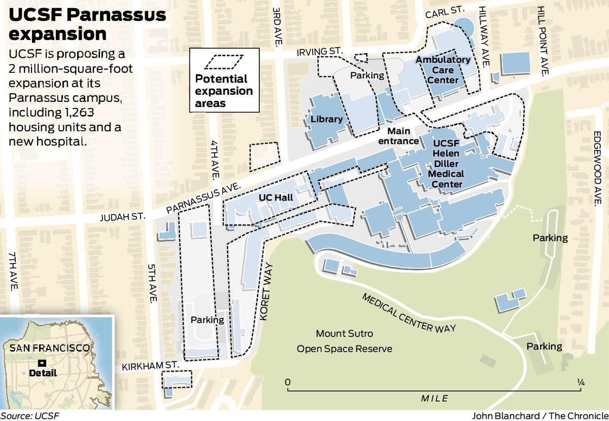 UCSF agrees to build more than 1,200 new homes as part of giant 