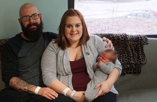 Spencer Budde first baby of 2021 - Vimarsana News