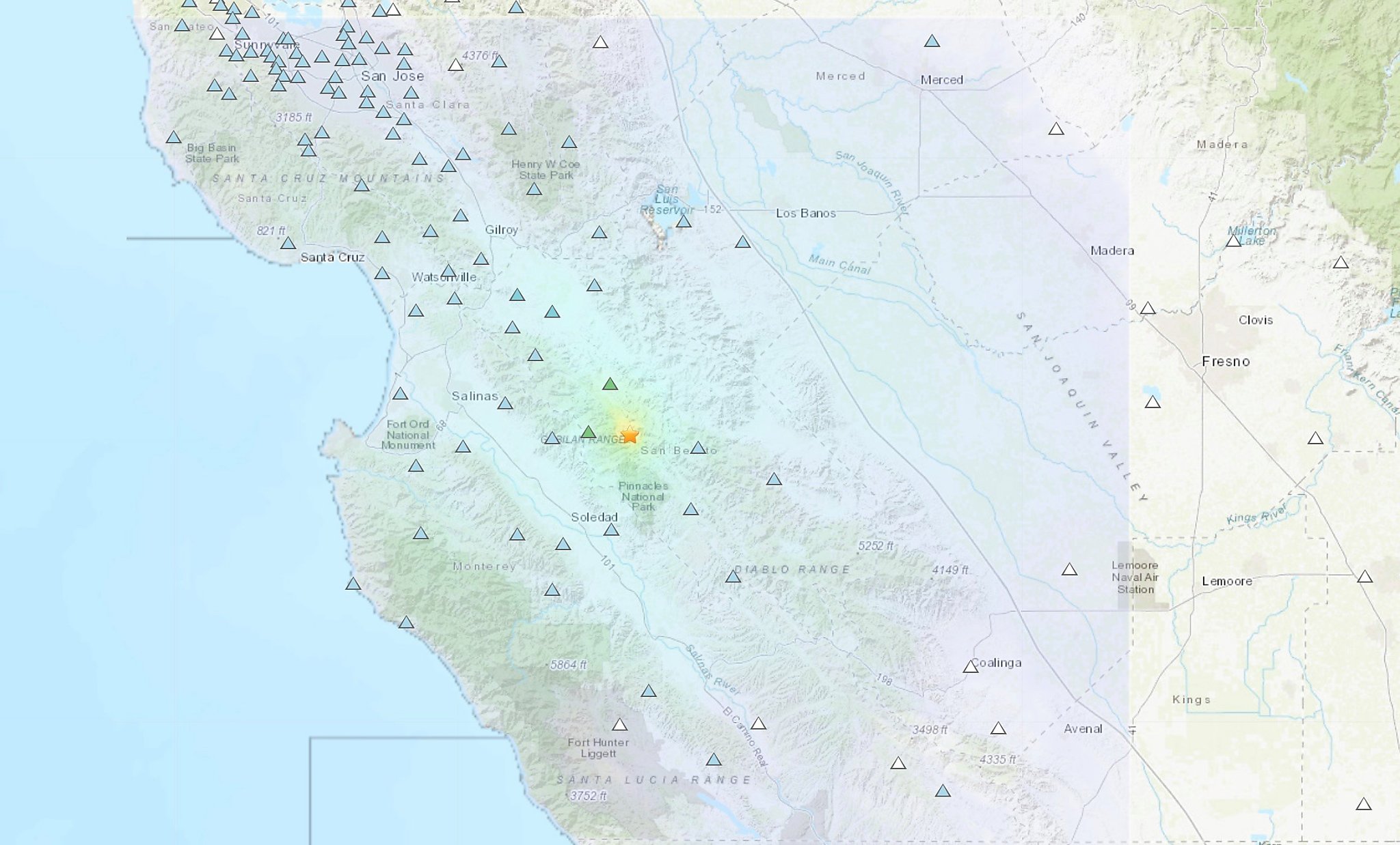 Magnitude 4.3 earthquake jolts Monterey County