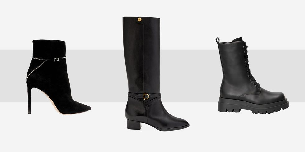 Best black boots discount