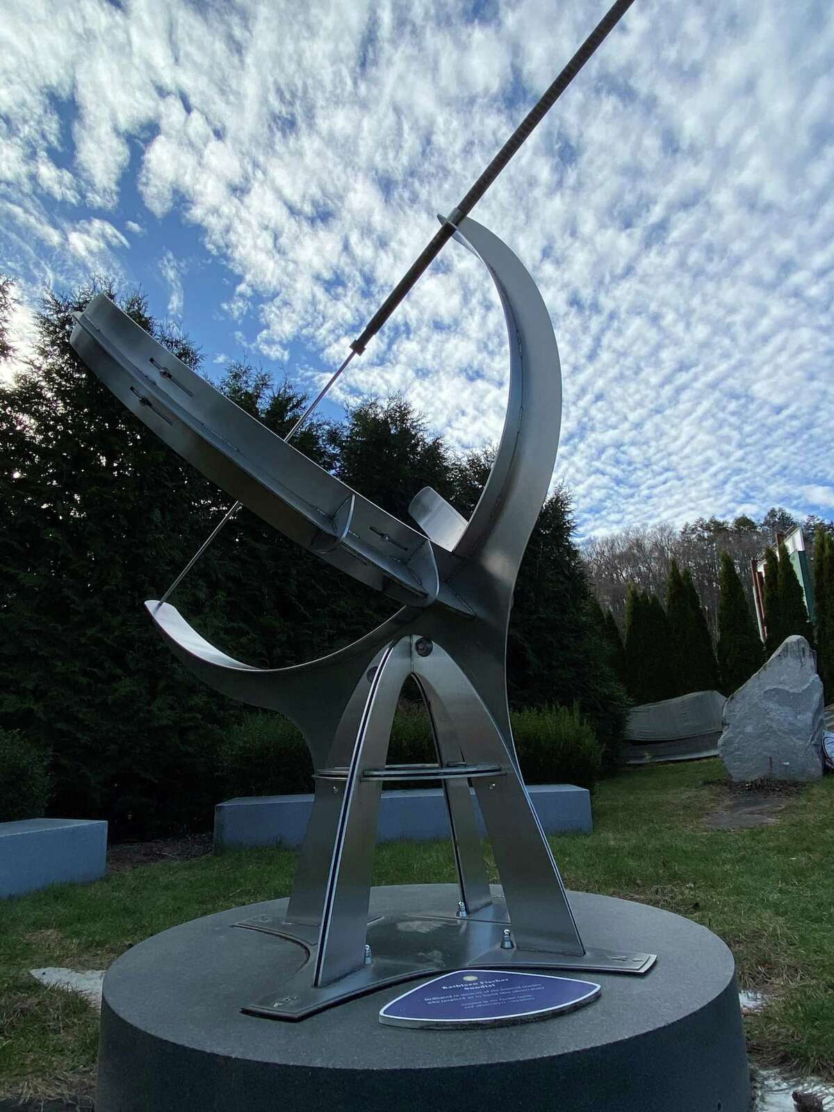 The McCarthy Observatory on the campus of New Milford High School in New Milford.