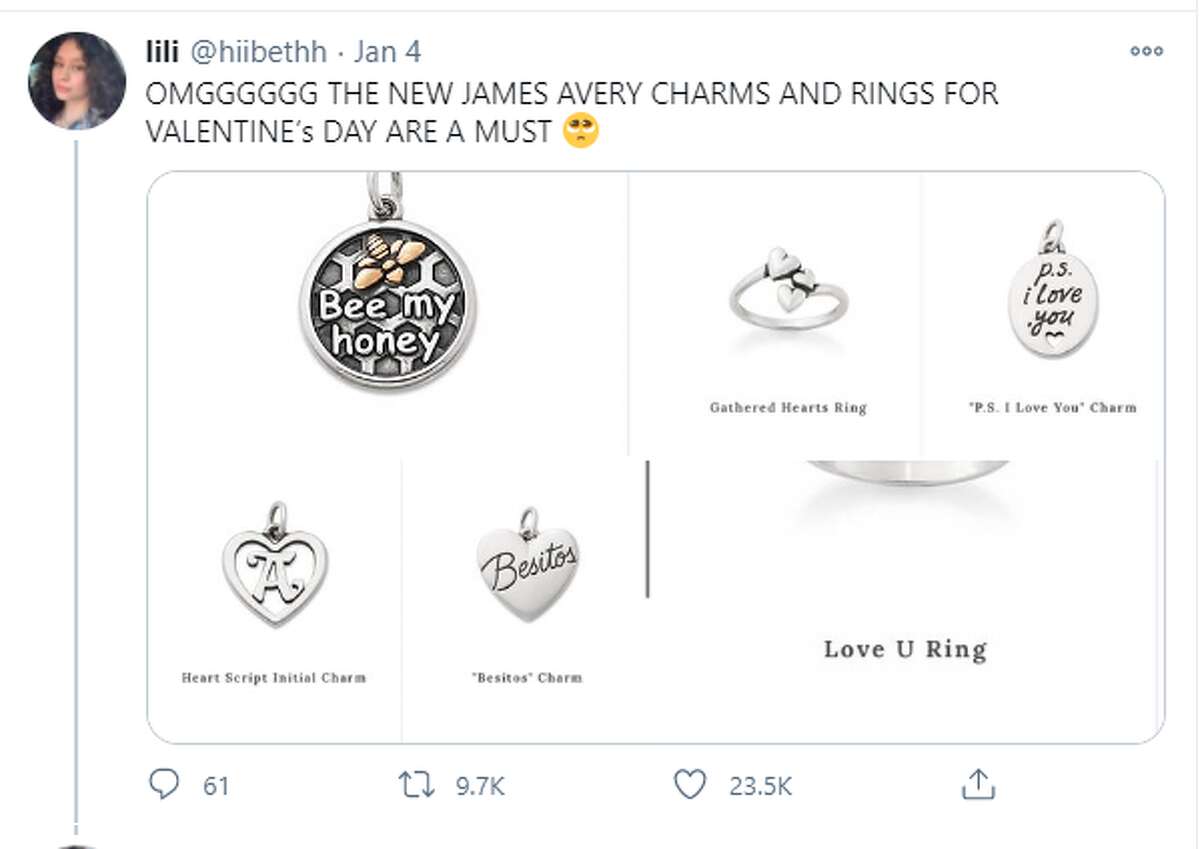 Texas jeweler James Avery shares new Valentine's Day collection