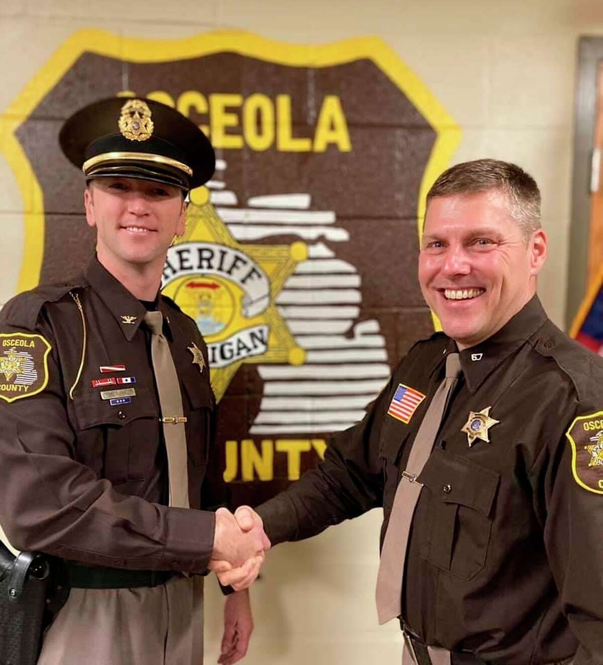Osceola County Sheriff Mark Cool appointed Deputy Jed Avery as Undersheriff on Jan. 1. (Courtesy photo/Osceola County Sheriff's Department)