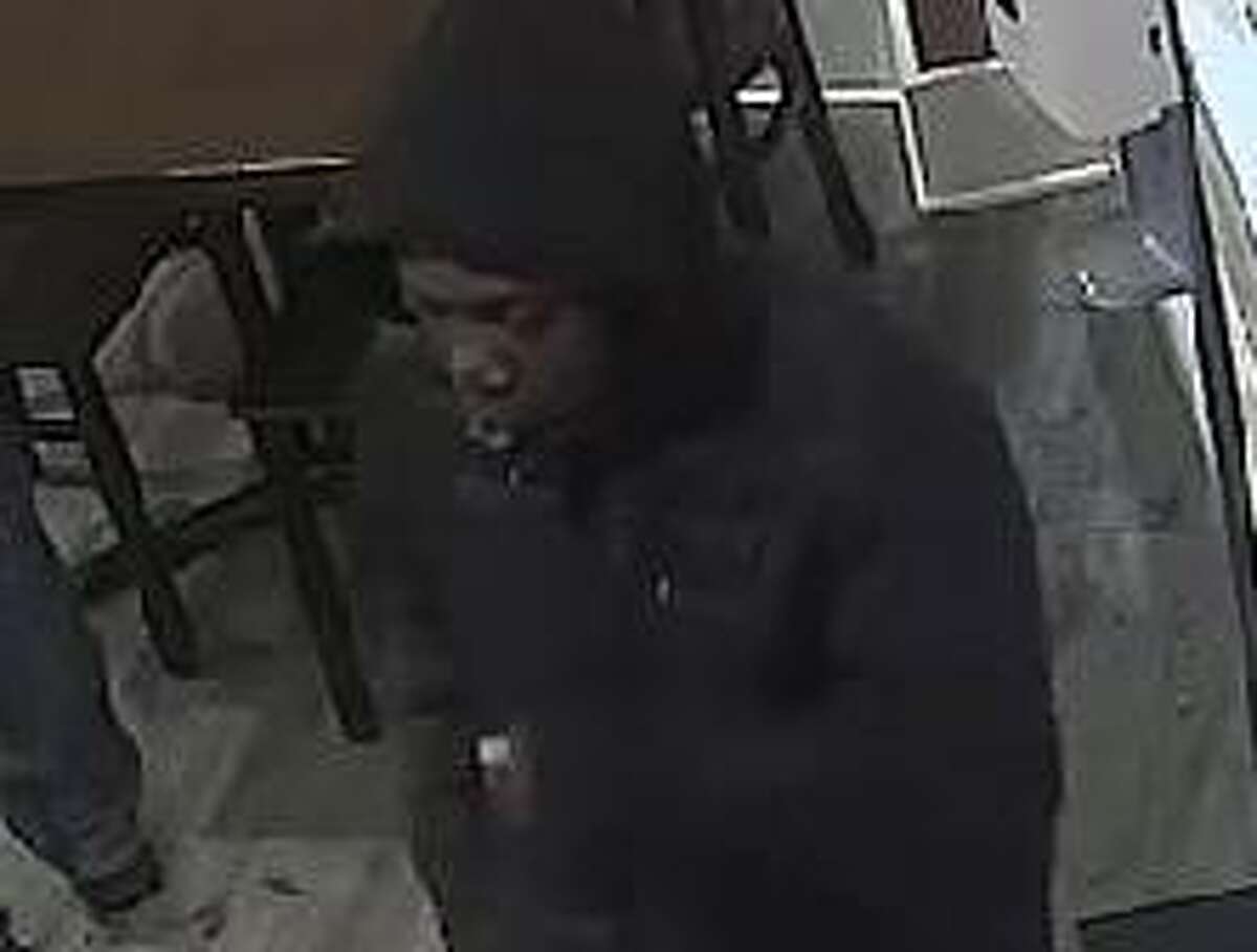 Stamford Police are looking for this man, who allegedly stole a purse from a customer at a West Side restaurant on Dec. 18.