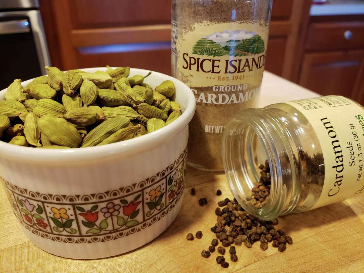 Aromatic, flavorful cardamom is available in pods, as seeds, or ground.
