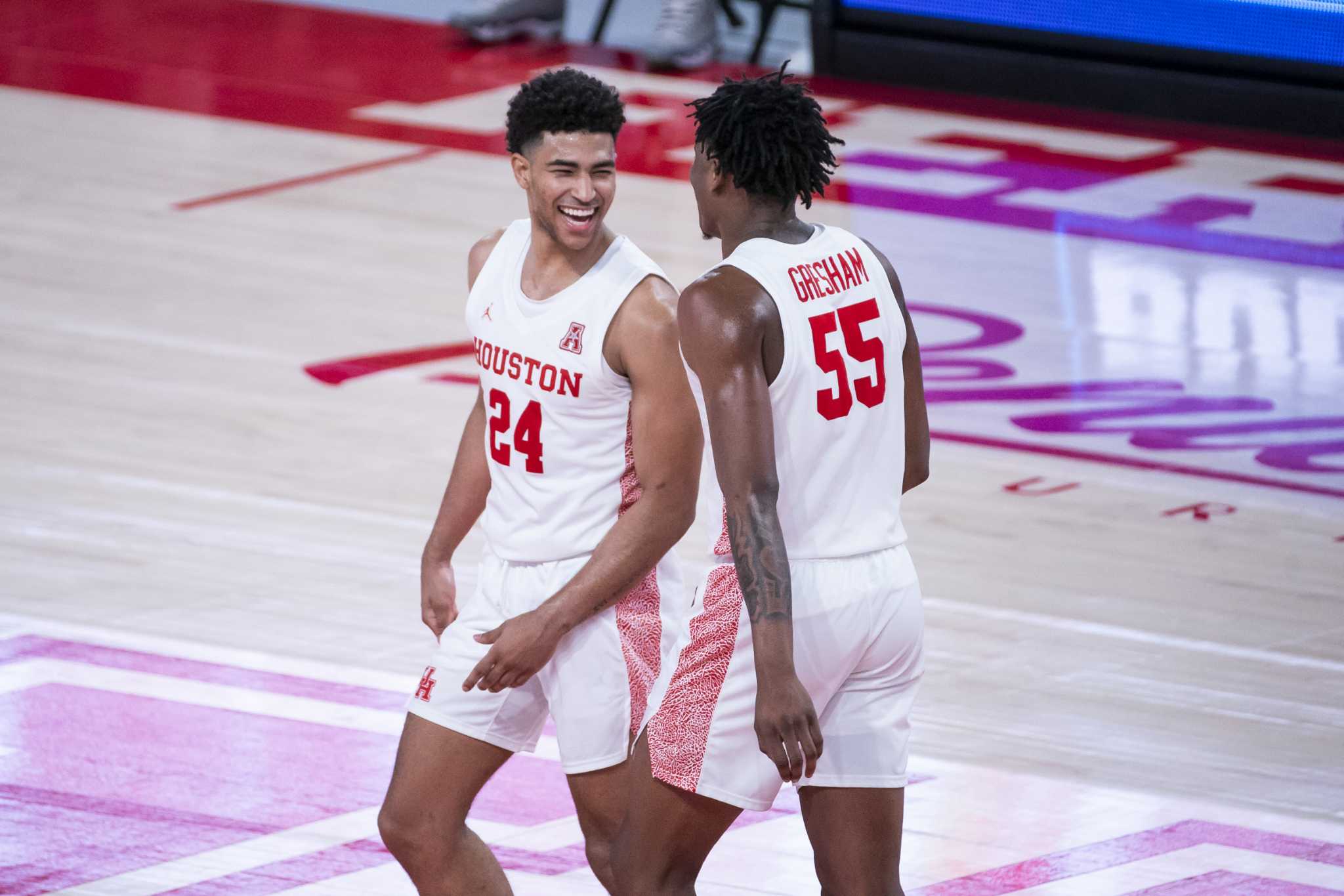 Quentin Grimes' second-half surge carries UH past Wichita State