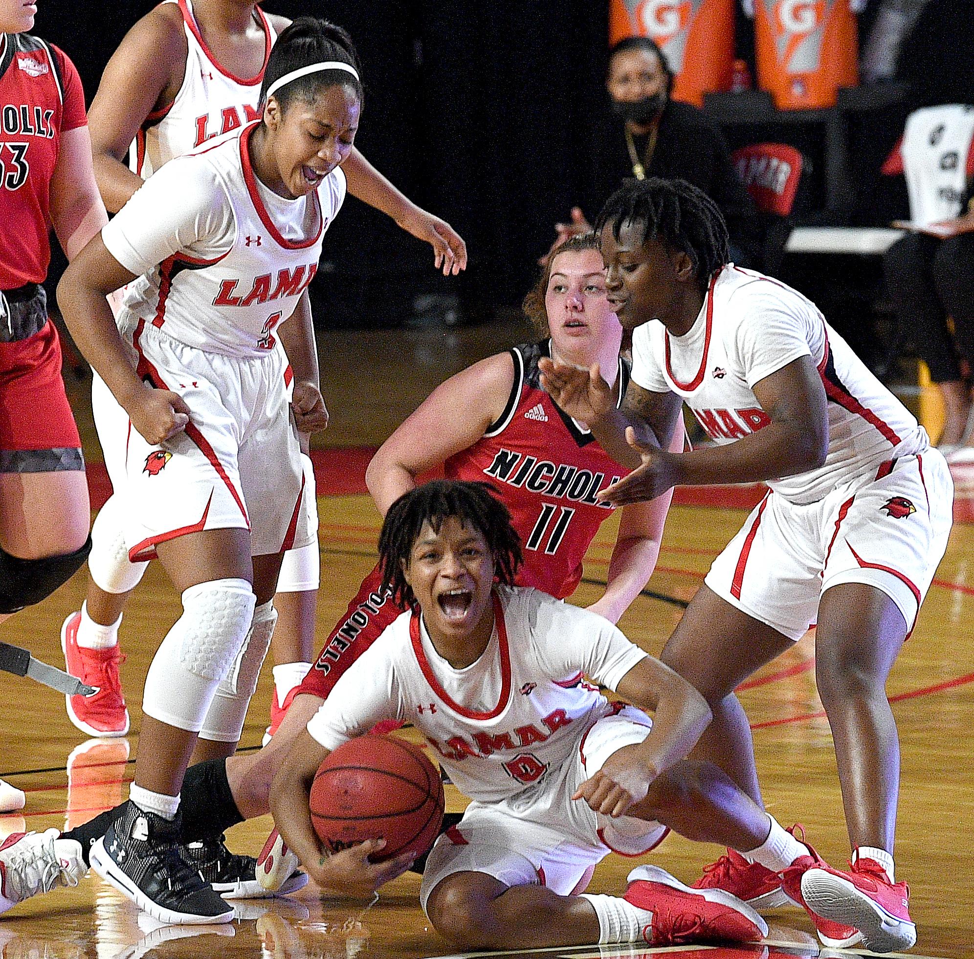 Lamar Womens Basketball Knocks Off Nicholls In Slc Opener