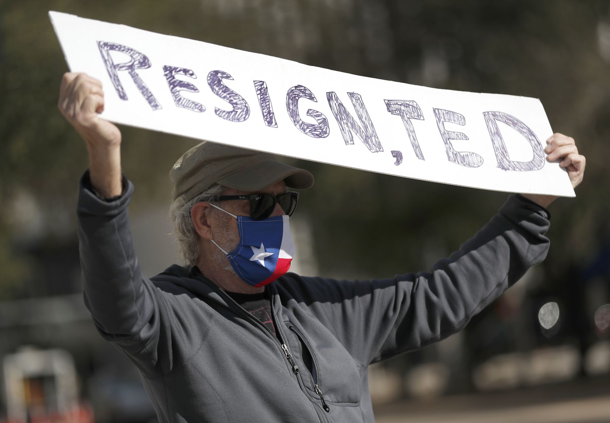 'Ted Cruz has got to go': Protests hit Houston after ...