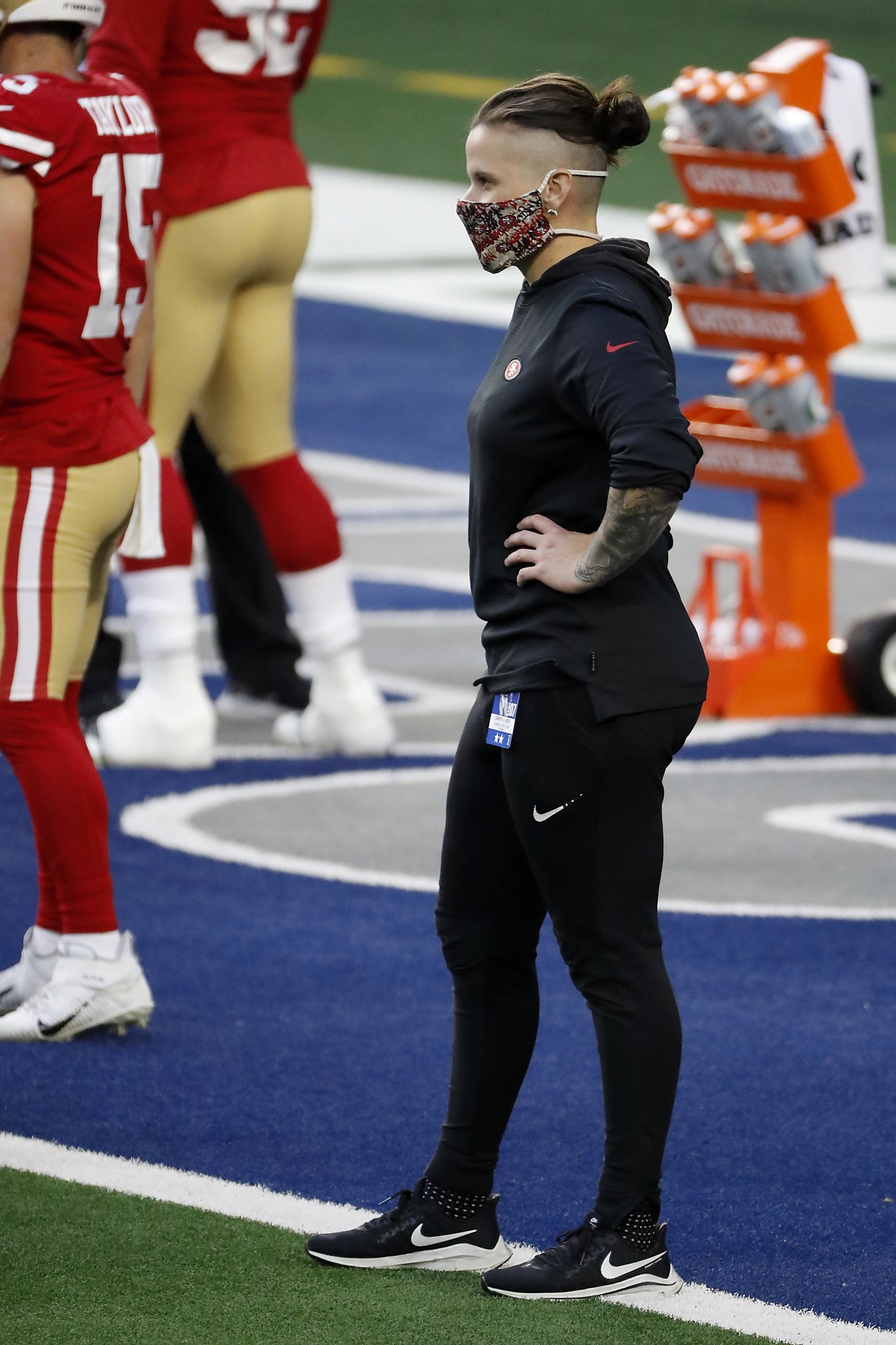 Katie Sowers, the first female NFL coach to make it to the Super Bowl,  won't return to 49ers next season 