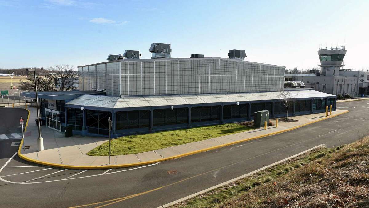 The terminal at Tweed New Haven Regional Airport in New Haven photographed on Jan. 6, 2021.