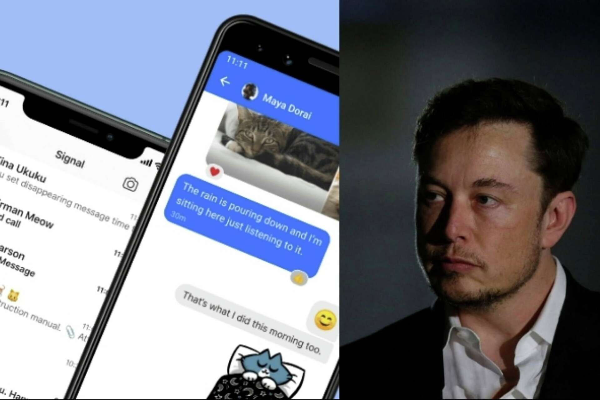 Elon Musk recommends Signal over WhatsApp