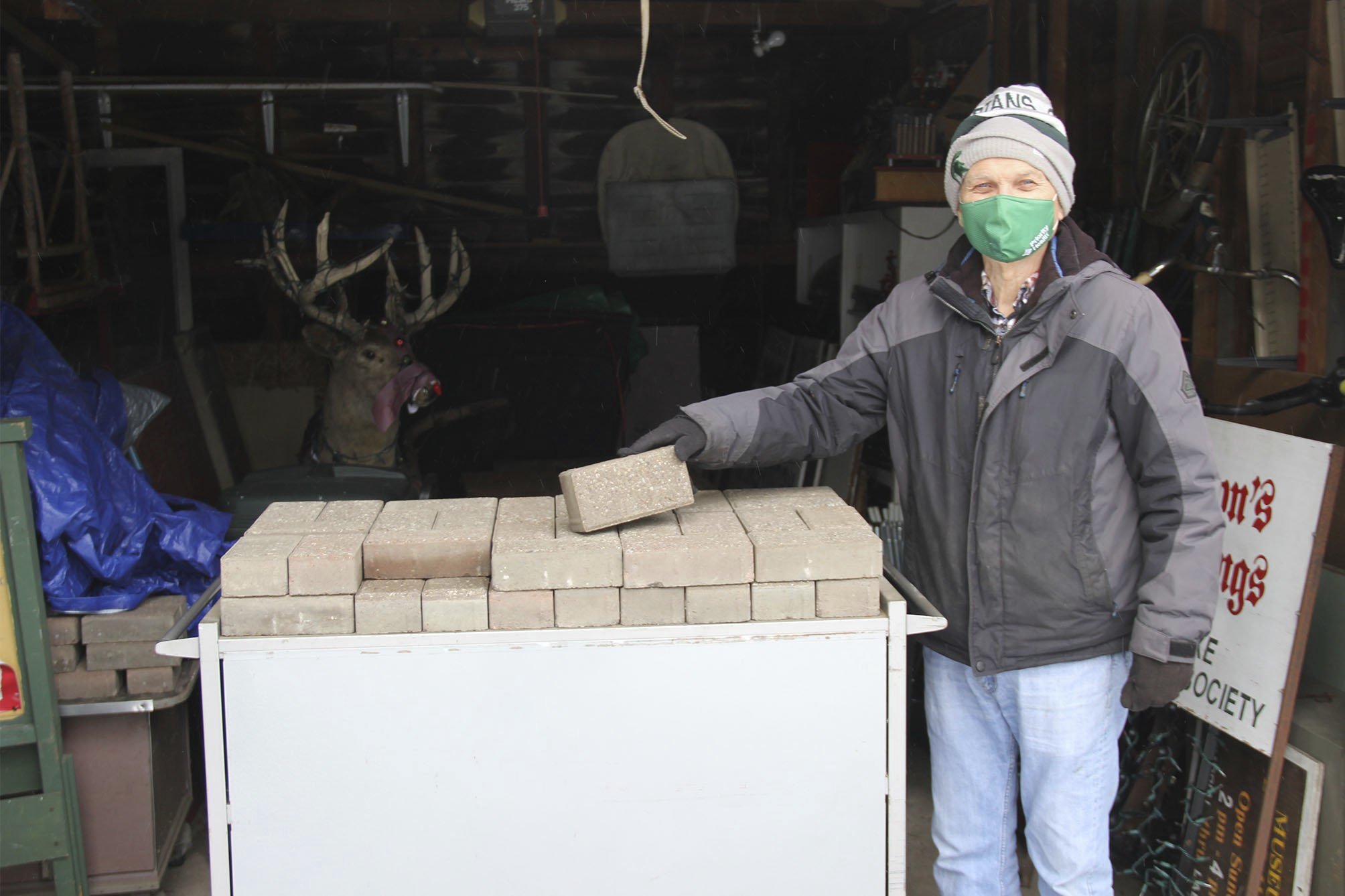 Bad Axe Historical Society selling engraved bricks
