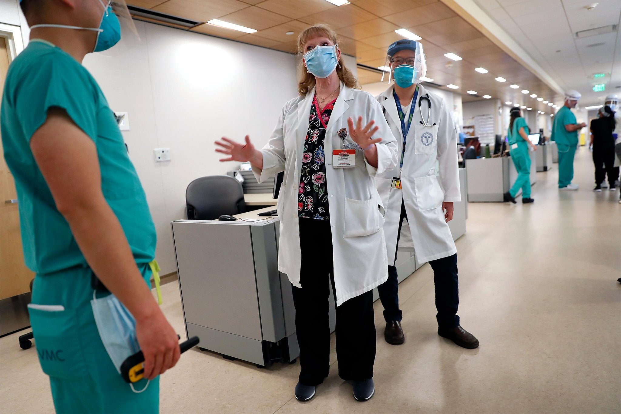 Santa Clara County is the center of the Bay Area’s COVID-19 peak.  This is how it looks inside your ICUs