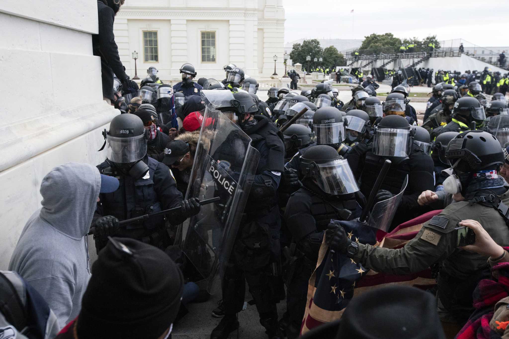 Capitol police were overrun, 'left naked' against rioters