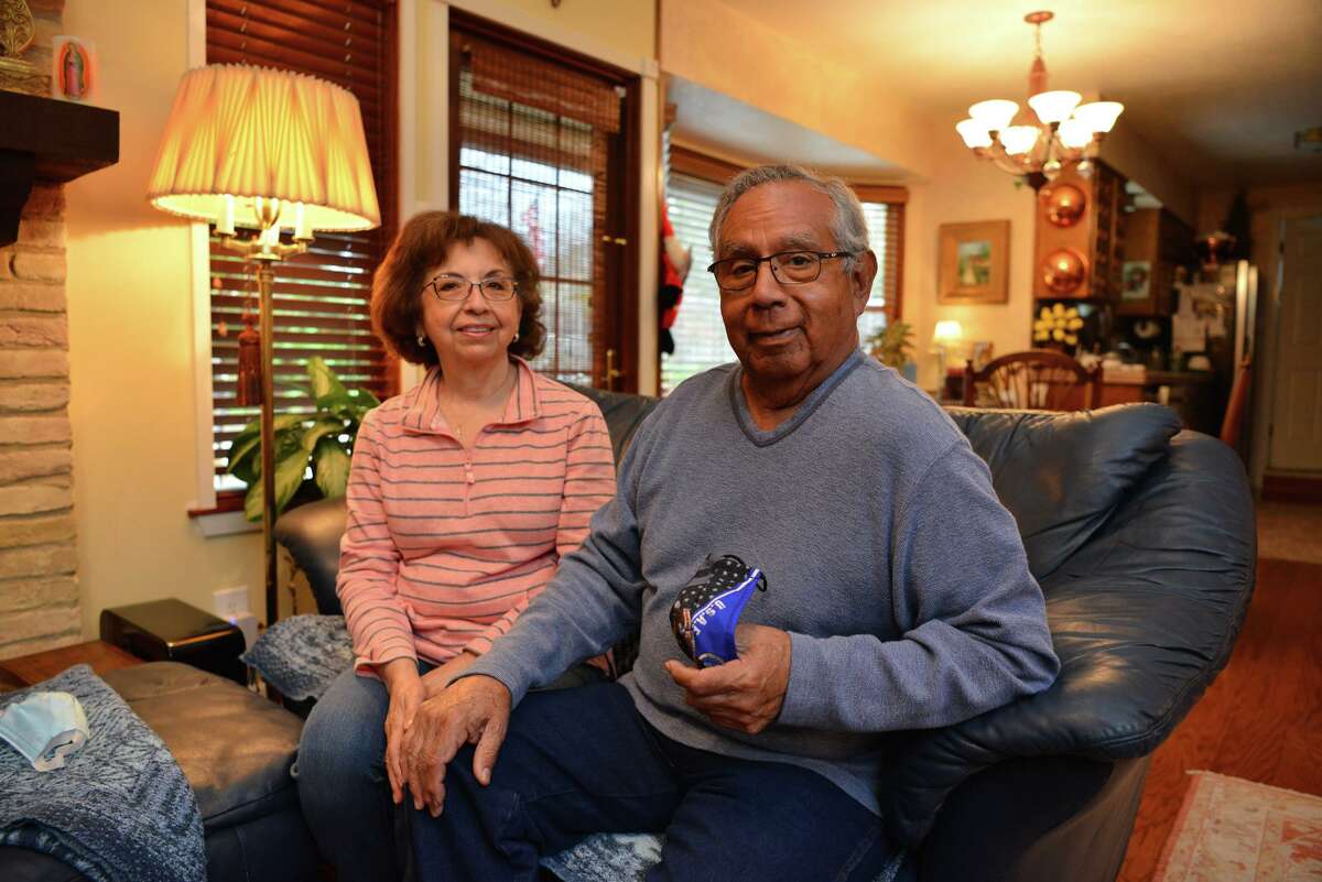 Robert Renteria and his wife, Cynthia, both of whom had COVID-19, are participating in a UT Health San Antonio study of the neurological effects of the coronavirus.