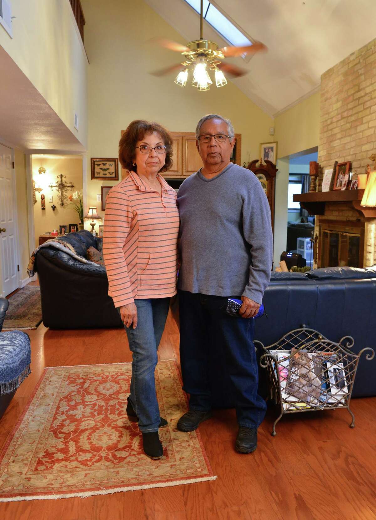 Robert Renteria and his wife, Cynthia, of San Antonio, both had COVID-19 in the summer. They are participating in a global study of the neurological effects of the coronavirus. Leading the study is the Glenn Biggs Institute for Alzheimer’s and Neurodegenerative Diseases at UT Health San Antonio.