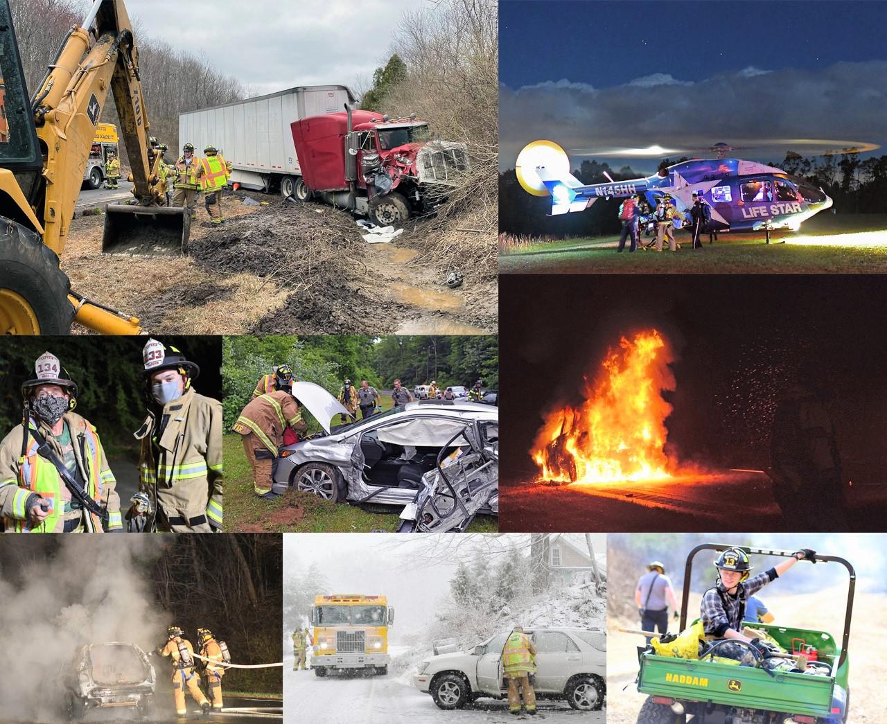 Haddam Fire Co. volunteers spent over 2,120 hours on calls in 2020