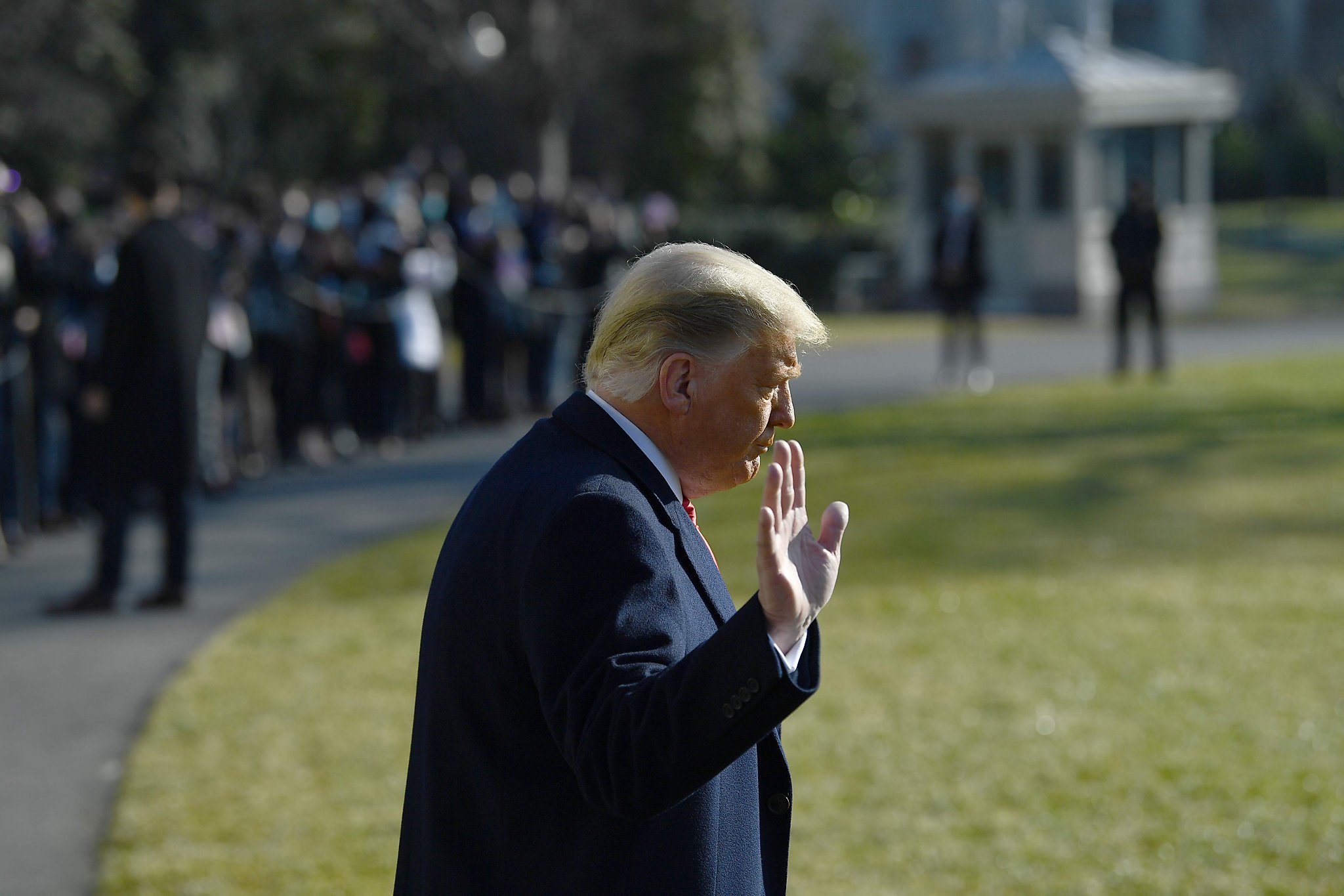 Watch live: President Donald Trump visits Alamo, Texas