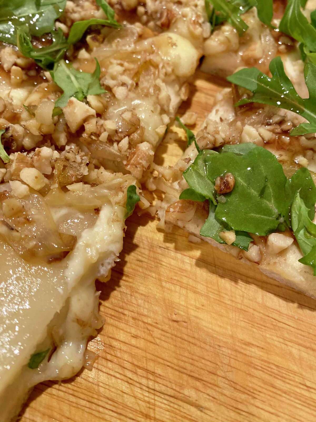Looking to try something a little different? A pear flatbread makes for a light and refreshing dish.