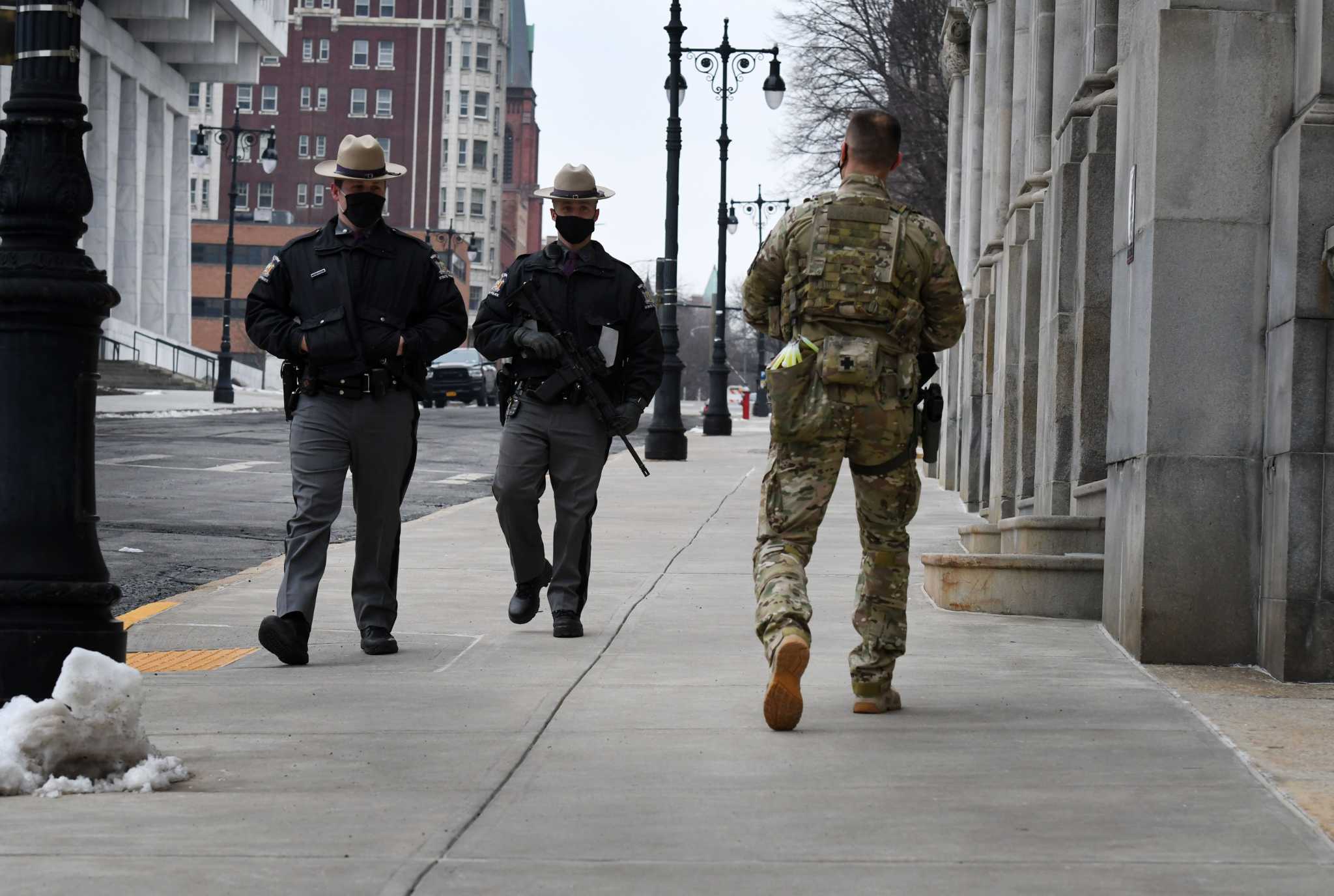 Albany braces for possible violent protests