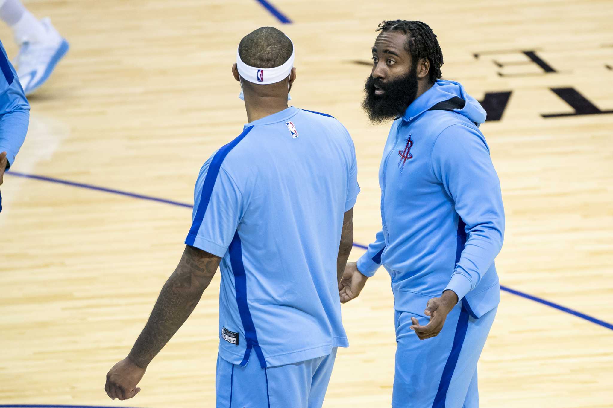 Rockets' John Wall, DeMarcus Cousins confronted James Harden in
