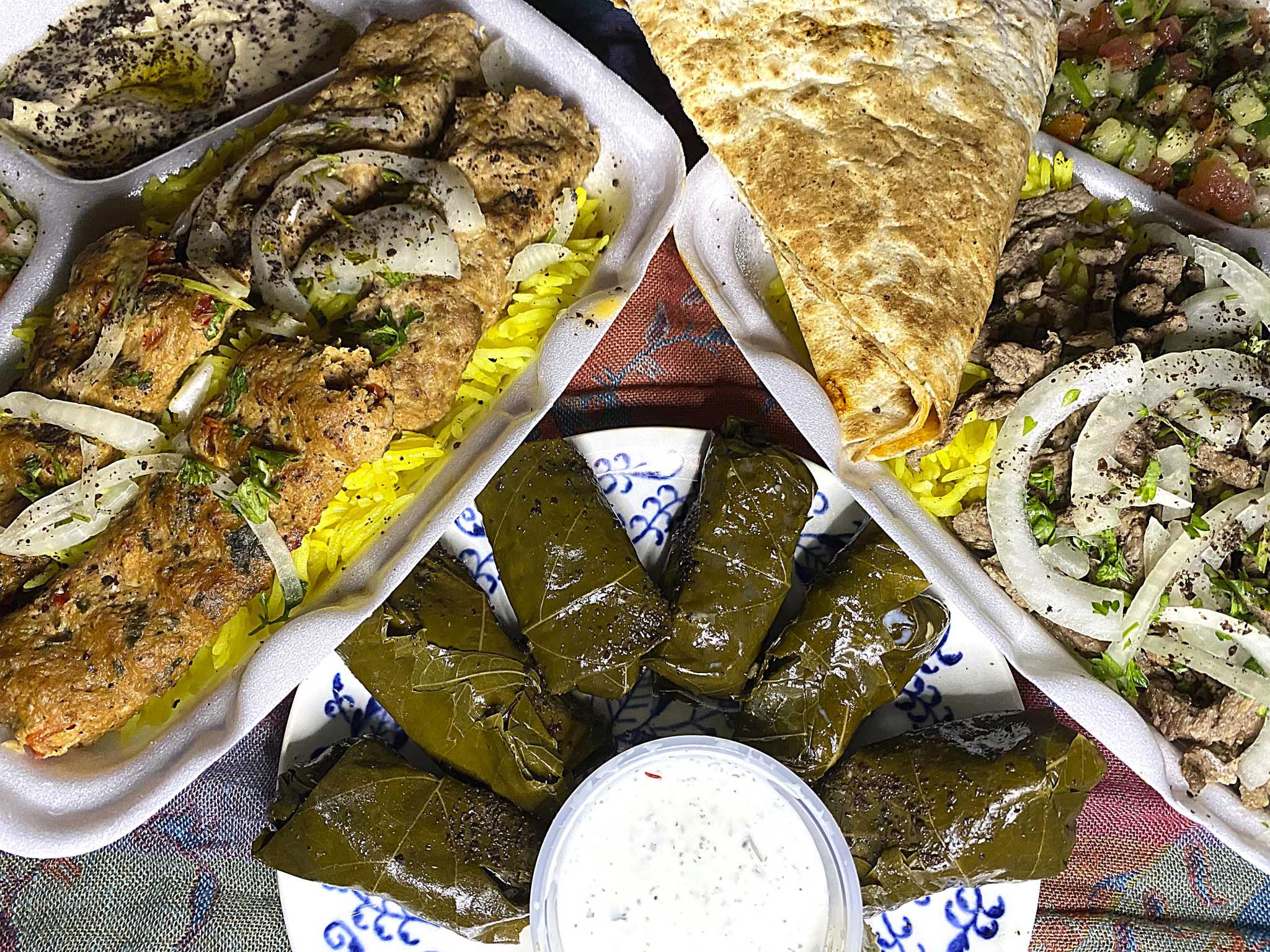 Medical Center food truck King of Shawarma and Kabab delivers solid