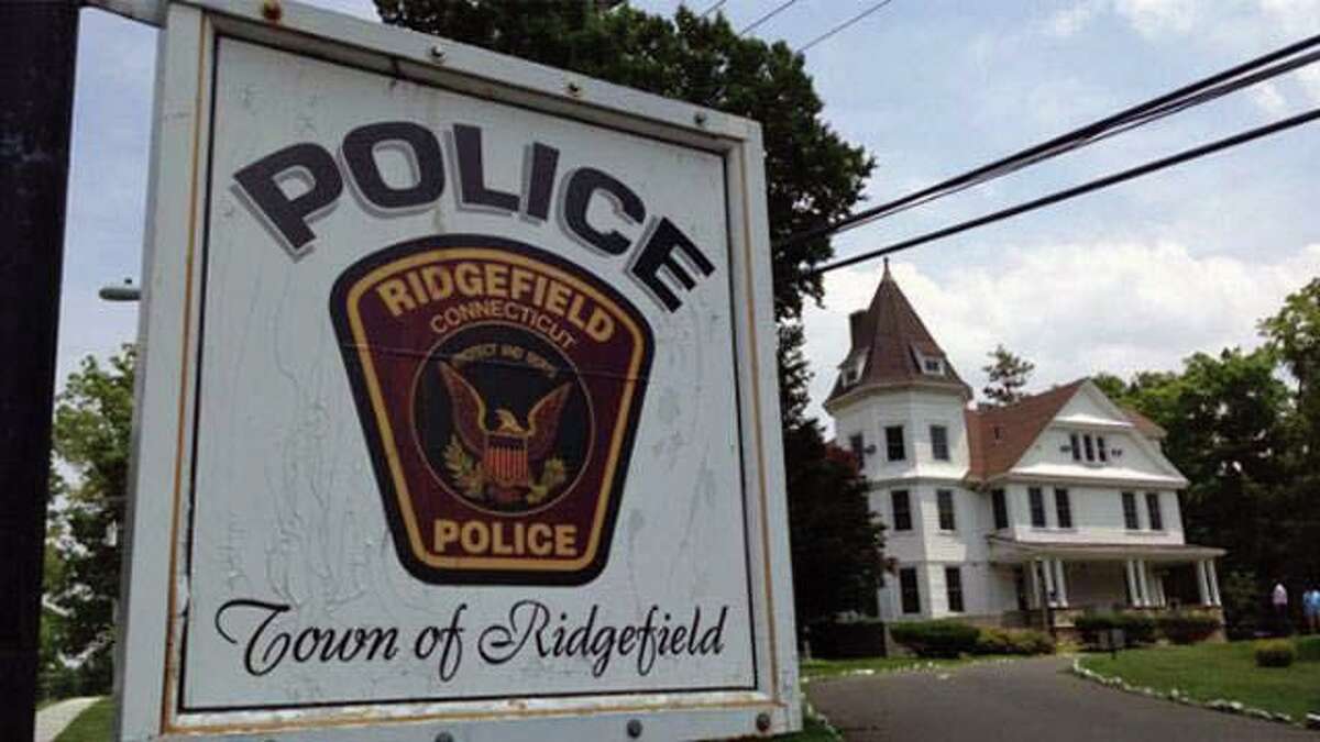 A file photo of Ridgefield, Conn, police headquarters.