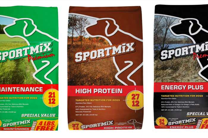 sportmix high energy dog food recall