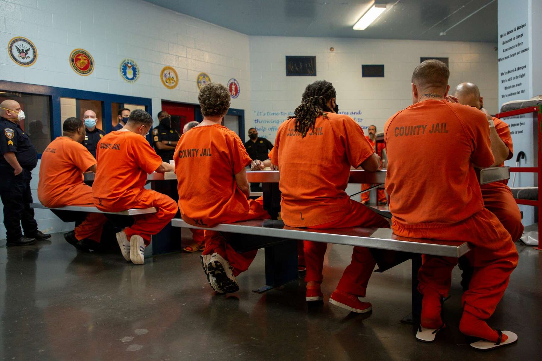 Ausziehen Ende Aktualisierung county jail overall Futter Schön Glück