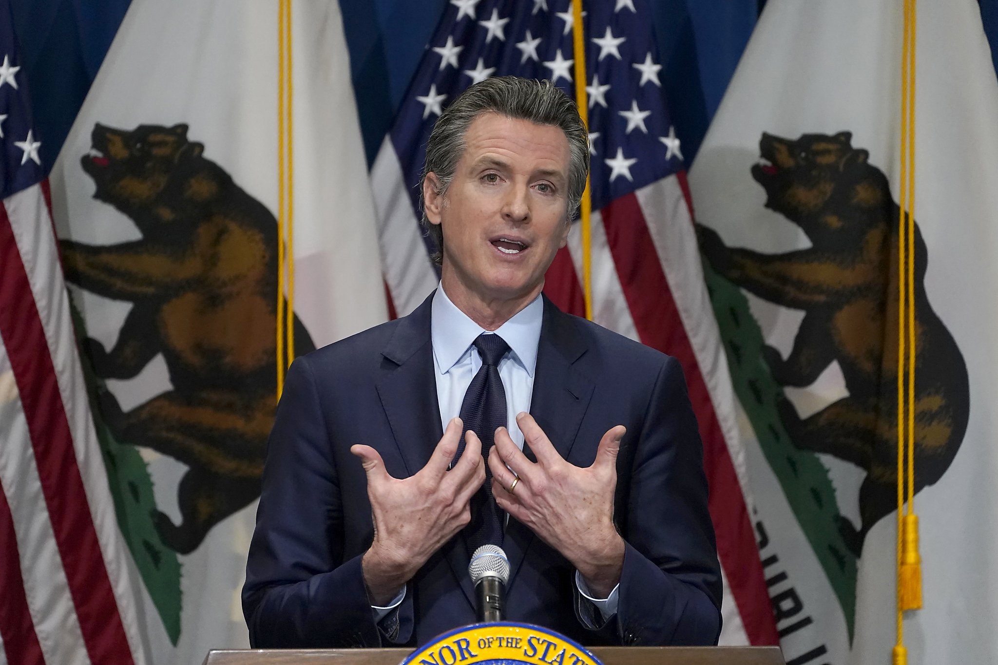 California well below Newsom’s goal of 1 million vaccinations in 10 days