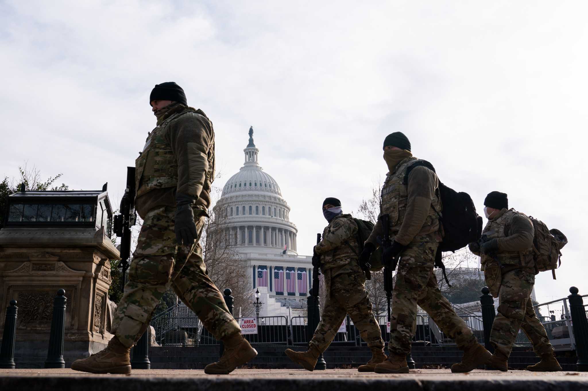 New York National Guard troops in D.C. for inauguration