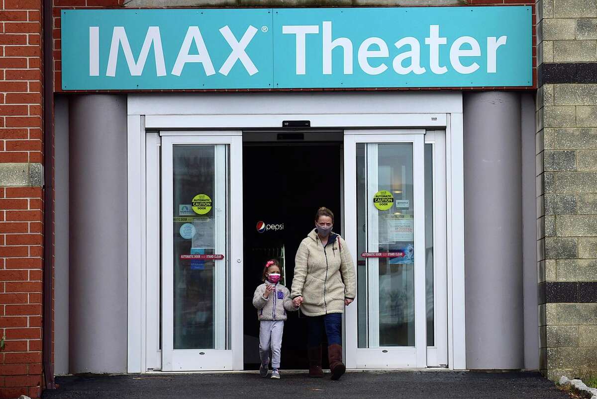 Maritime Aquarium’s IMAX theater hosts final showings before demolition