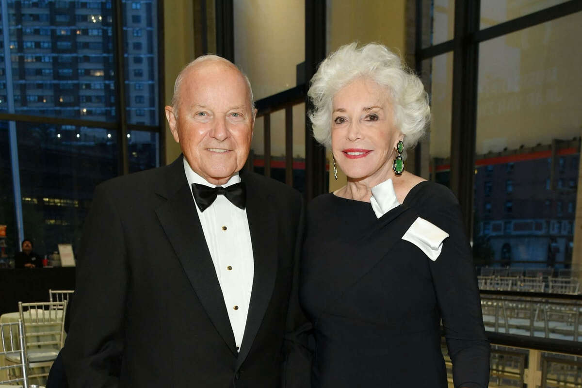 Charles Johnson and Ann Johnson attend the New York Philharmonic's Opening Gala on Sept. 20, 2018.