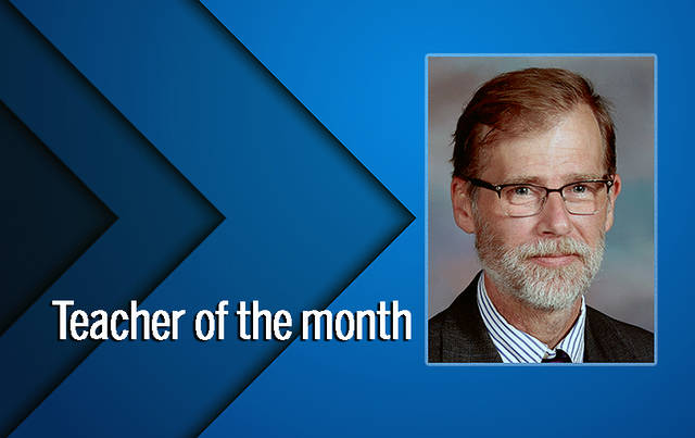 Teacher of the month: Mark Rood