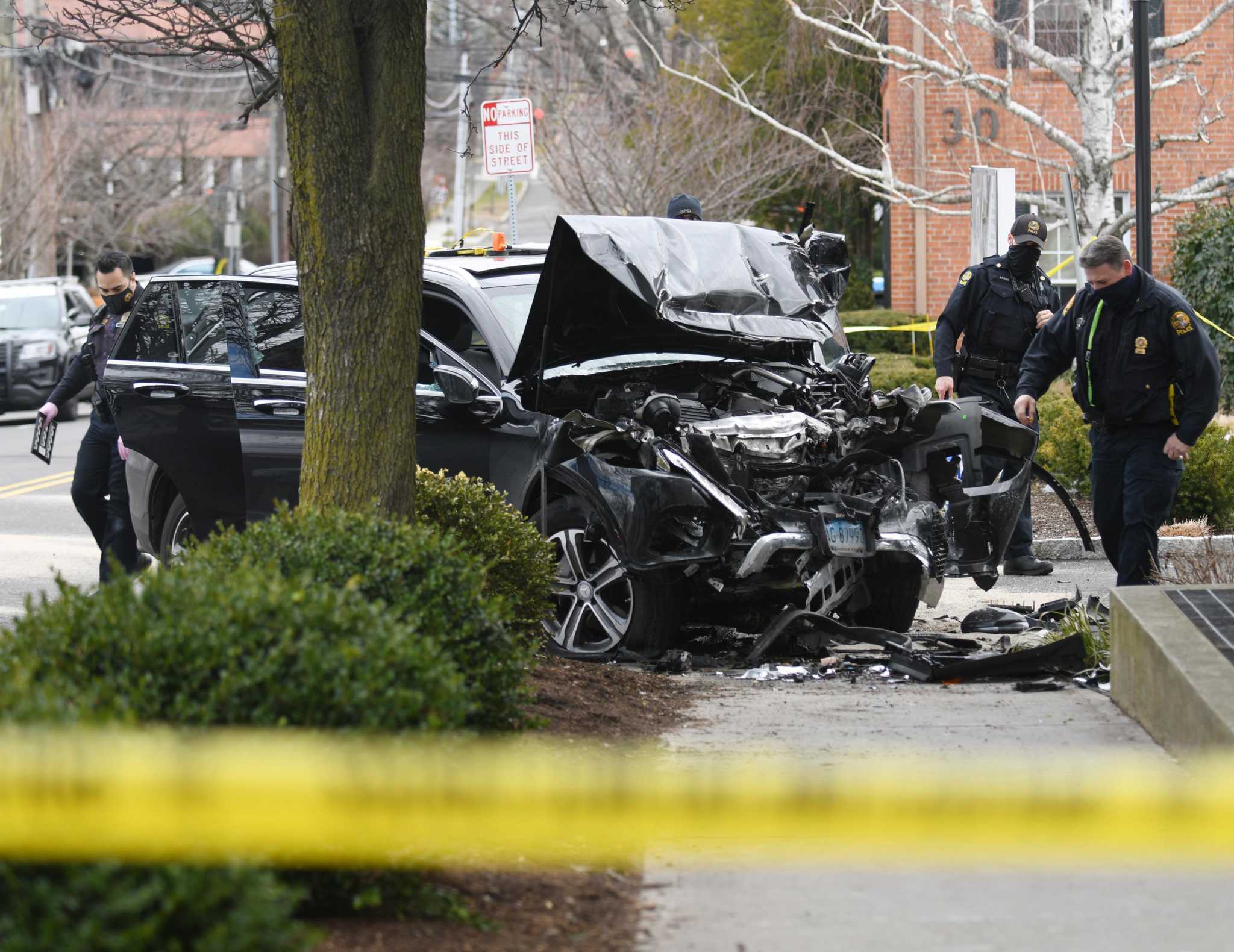 Police: Driver suffered medical episode before crash in central Greenwich