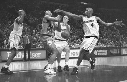 Chris Webber, a Warriors rookie, had his best years later in his career with Sacramento.