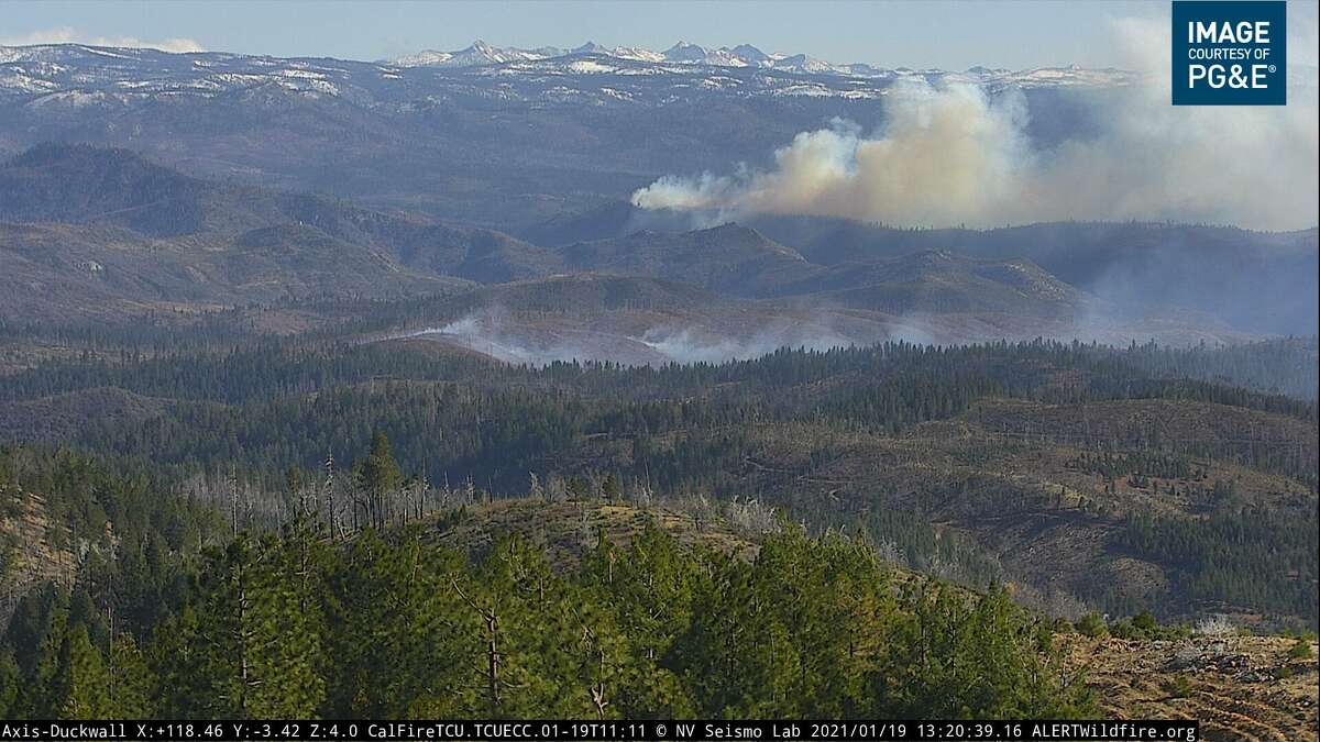 Wildfire West Of Yosemite Near Camp Mather Grows To 70 Acres