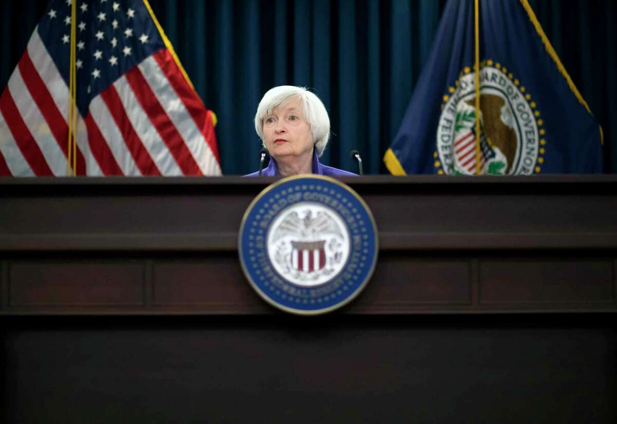 FILE -- Janet Yellen, then chair of the Federal Reserve Board and currently President-elect Joe Biden's choice as Secretary of the Treasury, in Washington on Dec. 13, 2017. If confirmed by the Senate, Yellen would be in a position to restore some of the Trump administration’s regulatory rollbacks. (Eric Thayer/The New York Times)